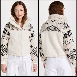 NWT Blank NYC Feeling Cozy Sweater Sherpa Jacket